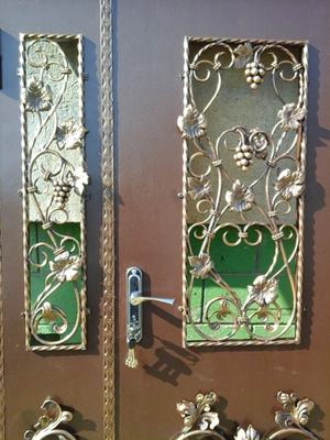кованые двери 